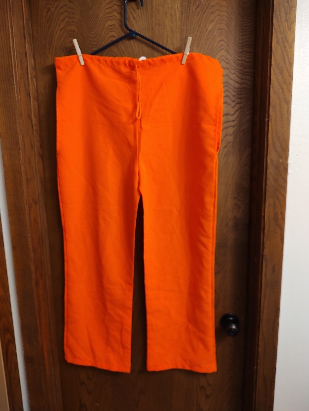 Blaze Orange Men's Drawstring Pants